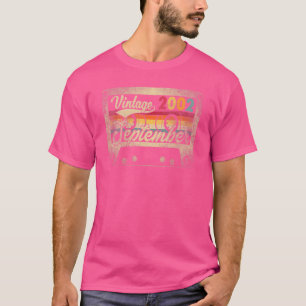 T-shirt Septembre 2002 20e anniversaire 20 ans Retro