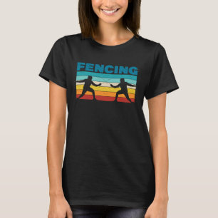 T-shirt Séquence de sport de Sabre Fencer 1