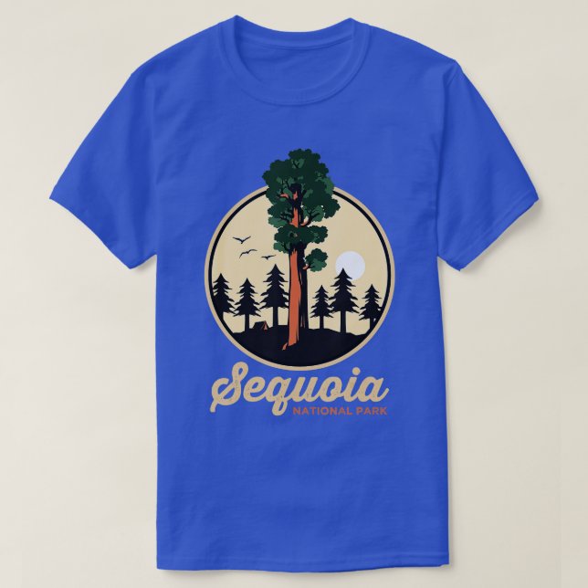 T-shirt Sequoia General Sherman Tree Camping Sequoia Natio (Design devant)
