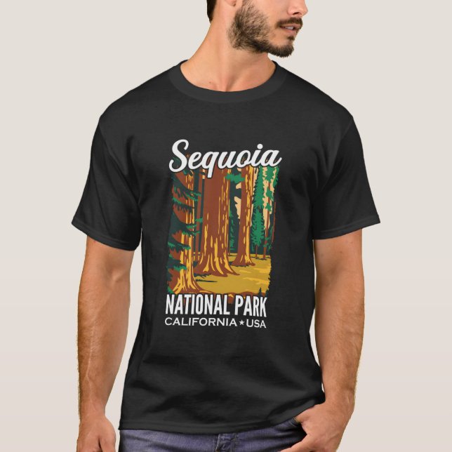 T-shirt Sequoia National Park (Devant)