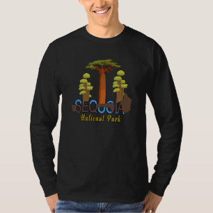 T-shirt Sequoia National Park California Voyageur Visiteur