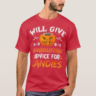 T-shirt Sera De Donner Des Conseils De Powerlifting Pour C