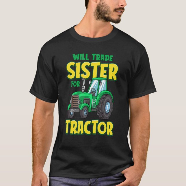 T-shirt Sera Échangeur Soeur Pour Tracteur Camion Agricole (Devant)