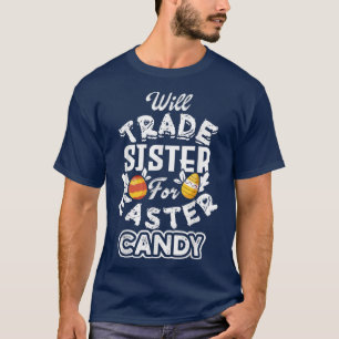 T-shirt Sera La Soeur De Pâques Bonbons Amusant Lapin D'Oe