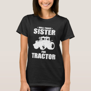 T-shirt Sera La Soeur Pour Les Idées Des Agriculteurs Trac