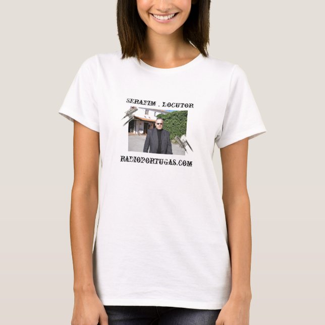 T-shirt Séraphin, orateur, radioportugas.com (Devant)