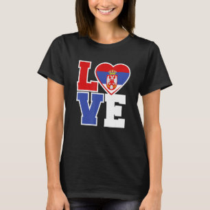 T-shirt Serbe Lobe Serbe Jersey Jebiga Brate Serbias