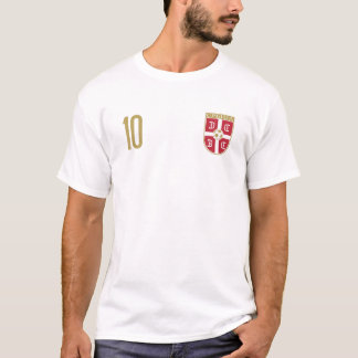 T-shirt Serbe Soccer Jersey 2022 Football Serbe Drapeau Te