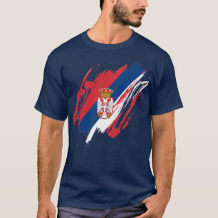 T-shirt Serbie