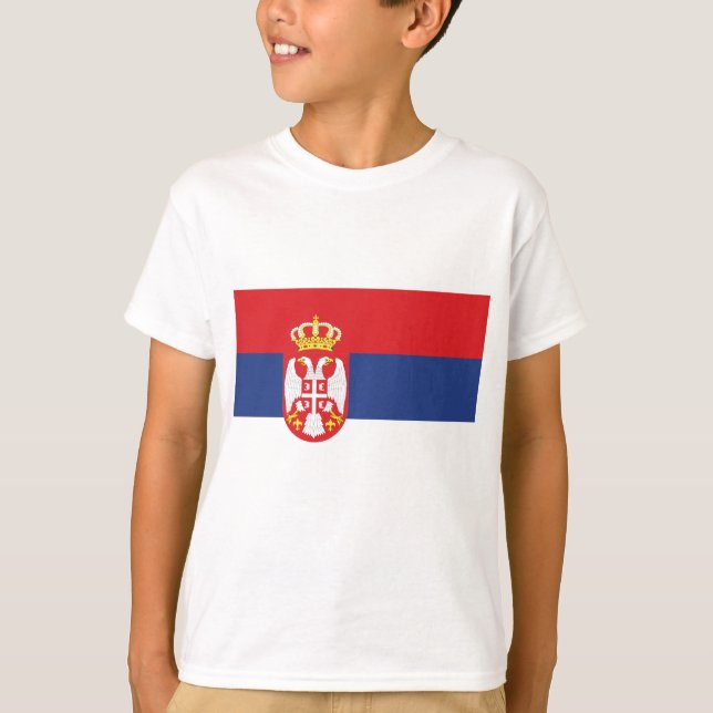 T-shirt serbie (Devant)