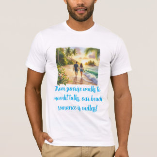 T-shirt "Serenade balnéaire : un roman des vagues"