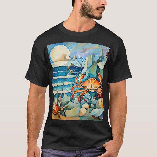 T-shirt Serenade de crabe (Devant)