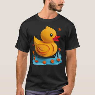 T-shirt Serene Papercut Canard en caoutchouc