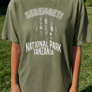 T-shirt Serengeti personnaliséParc national Tanzanie Faune