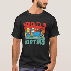 T-shirt Sérénité dans l'organisateur de tri