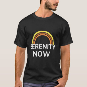 T-shirt Sérénité maintenant Motivation Rainbow Graphic