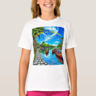 T-shirt Sérénité sur l'eau