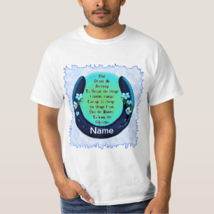 T-shirt Serenity Blue Horseshoe