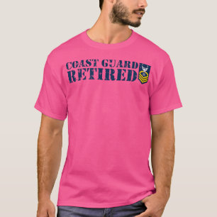 T-shirt Sergent-chef maître (Mcpo) de l'USCG à la retraite