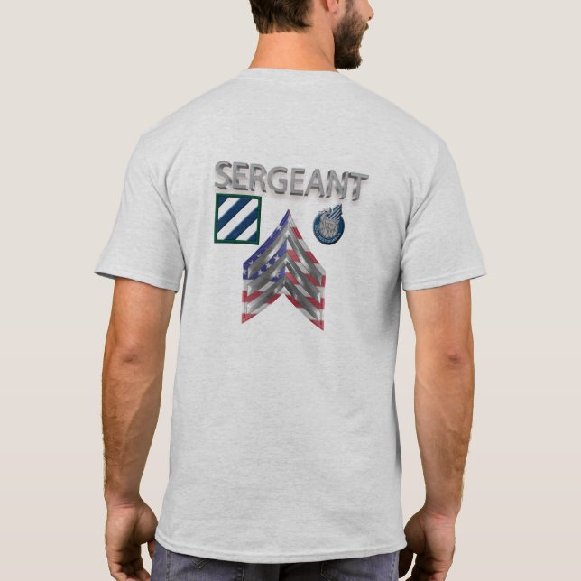 T-shirt Sergent de la 3e division d'infanterie (Dos)