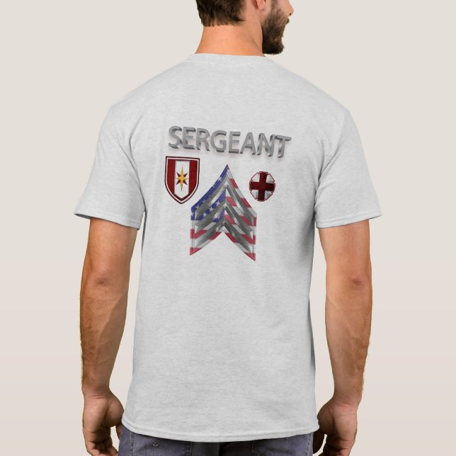 T-shirt Sergent de la 44e Brigade Médicale (Dos)