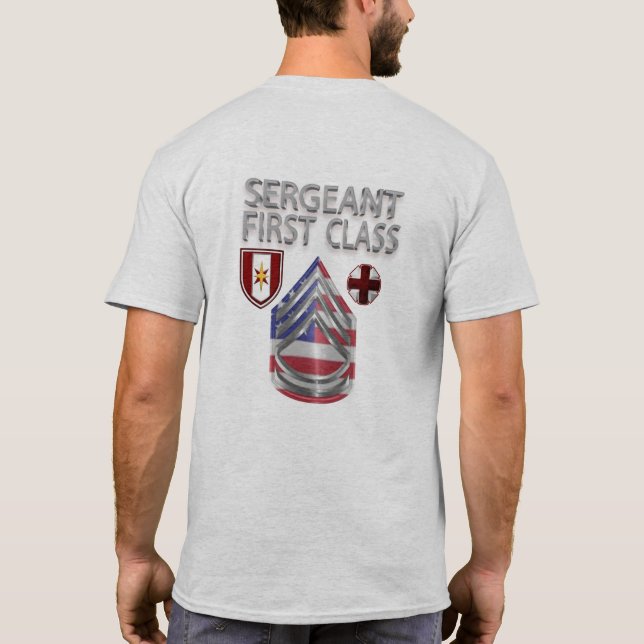 T-shirt Sergent de première classe de la 44e Brigade Médic (Dos)
