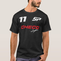 Sergio Perez - Mexique Classic T-Shi Signé Personn