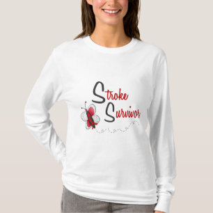 T-shirt SÉRIE 2 de PAPILLON de survivant de course