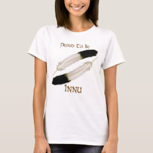 T-shirt Série amérindienne 'FIER D'ÊTRE INNU'