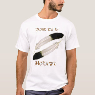 T-shirt Série amérindienne 'FIER D'ÊTRE MOHAWK'