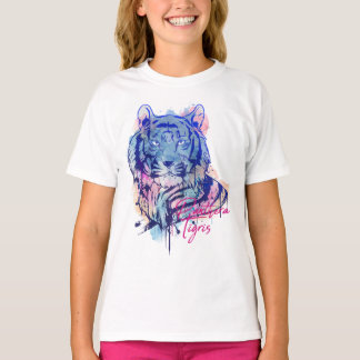 T-shirt Série d'animaux d'aquarelle
