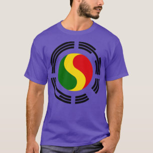 T-shirt Série des drapeaux du Mali Multinational