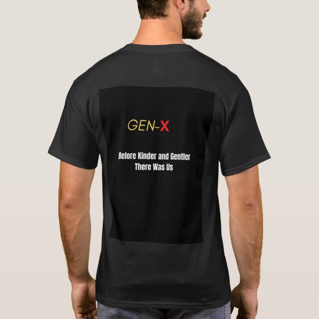 T-shirt Série GEN-X (Dos)