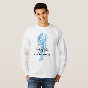 T-shirt Série Hummer Lobster bleu clair