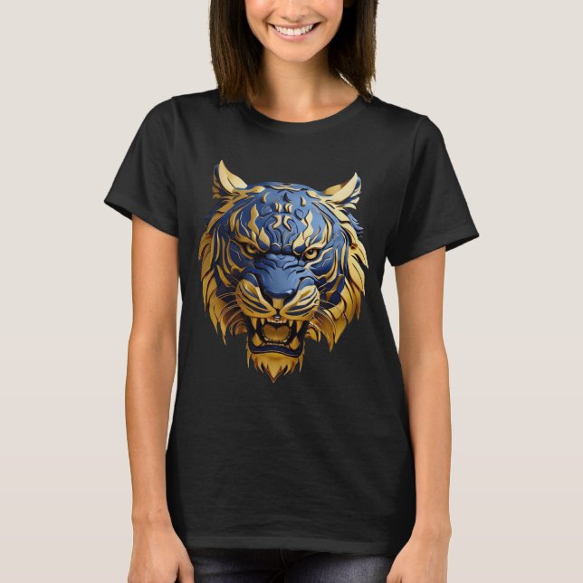 T-shirt Série sans peur : Tigre (Devant)