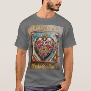 T-shirt Série Steampunk Cœur de Grenade Rubis