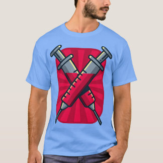 T-shirt Seringues traversées