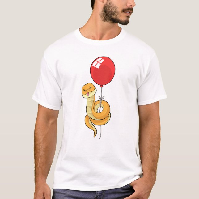 T-shirt Serpent à ballons (Devant)