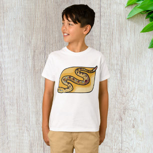 T-shirt Serpent à Sonnette Serpent Enroulé Désert du Sud-O