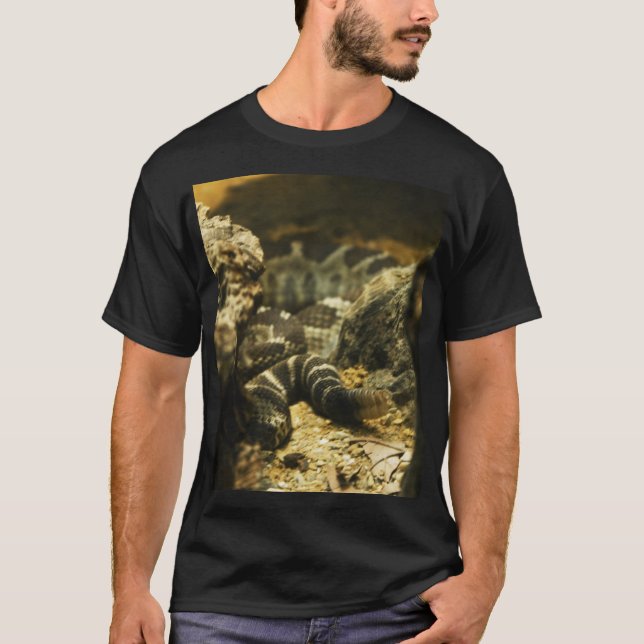 T-shirt Serpent à sonnettes Pacifique du nord (Devant)