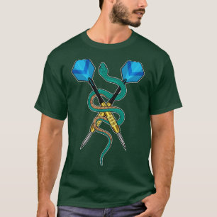 T-shirt Serpent aux fléchettes avec fléchette (1)
