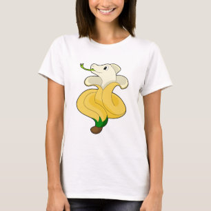 T-shirt Serpent avec banane