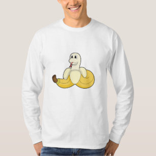 T-shirt Serpent avec banane