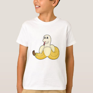 T-shirt Serpent avec banane