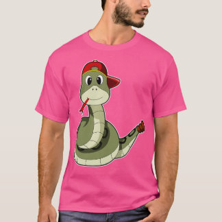 T-shirt Serpent avec Casquette