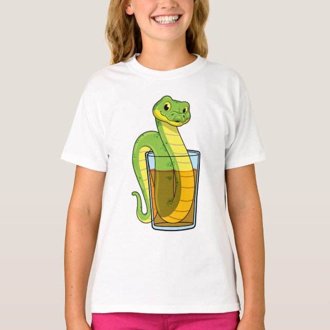 T-shirt Serpent avec jus (Devant)
