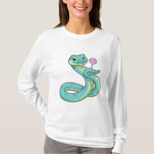 T-shirt Serpent avec Lollipop
