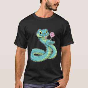 T-shirt Serpent avec Lollipop