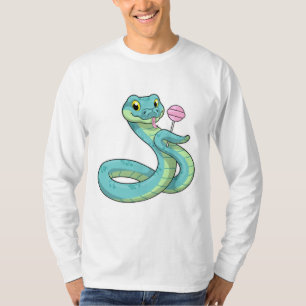 T-shirt Serpent avec Lollipop