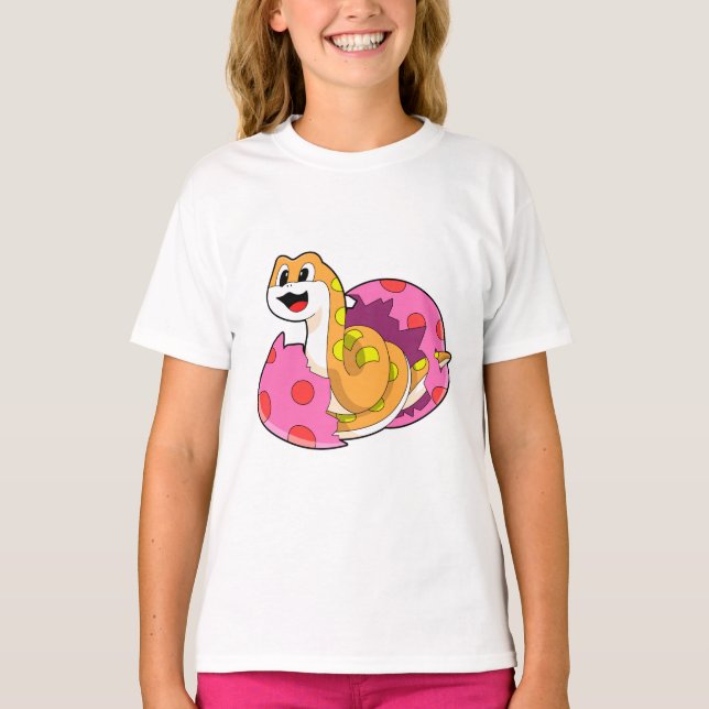 T-shirt Serpent avec oeuf (Devant)